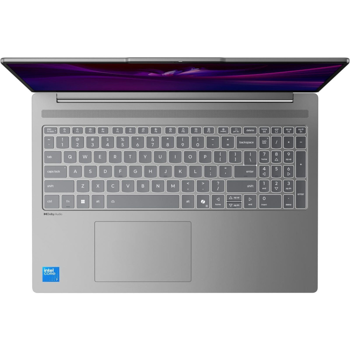 Ноутбук Lenovo 16 IdeaPad Slim 5 16IRH10/i7-13620H/32/1TB SSD/Intel HD/DOS/Luna grey (83HS008MRA)