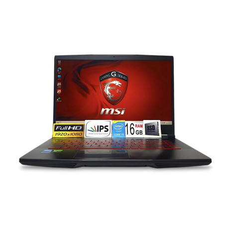 Ноутбук MSI 15.6 Thin GF63 12UCX FHD IPS 144Hz/Intel Core i5-12450H/16GB/1TB SSD/NVIDIA GeForce RTX 2050 4GB/DOS/Black (14425) Б/в