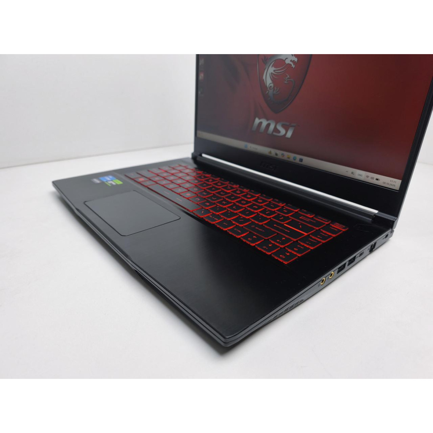 Ноутбук MSI 15.6 Thin GF63 12UCX FHD IPS 144Hz/Intel Core i5-12450H/16GB/1TB SSD/NVIDIA GeForce RTX 2050 4GB/DOS/Black (14425) Б/в