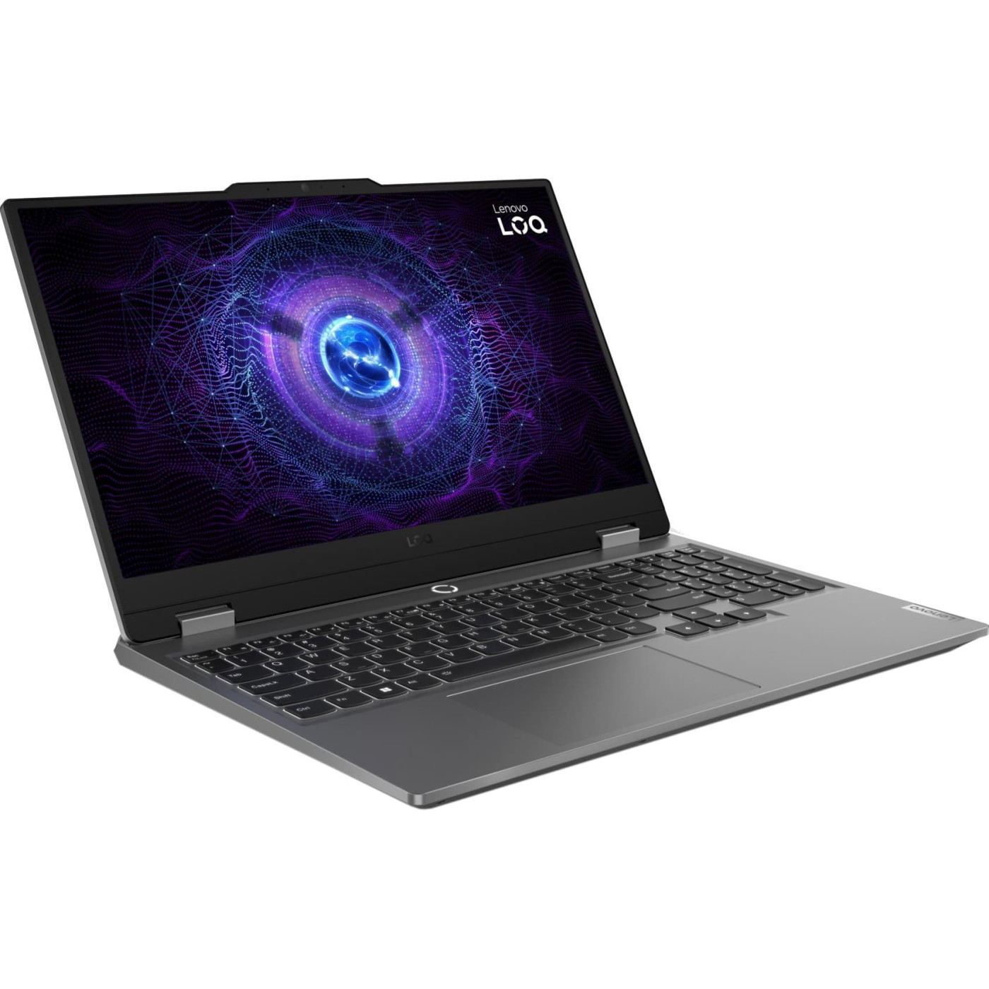 Ноутбук Lenovo 15.6 LOQ 15IRX9 FHD IPS/Intel i5-13450HX/16GB/1TB/RTX 4050/DOS/Luna Gray (83DV01F0RA)