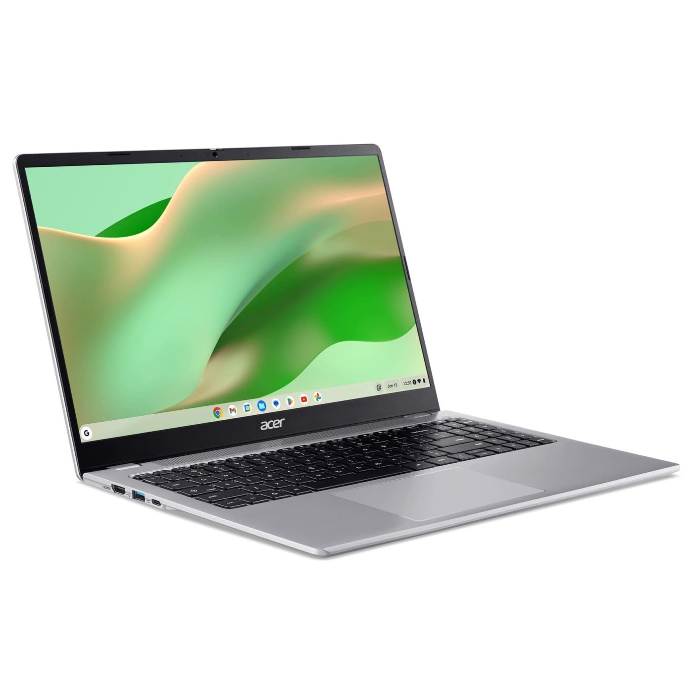 Ноутбук Acer 15.6 Chromebook CB315-7H FHD IPS/Intel C-N50/4GB/128SSD/UMA/ChromeOS/Silver (NX.JUVEU.001)