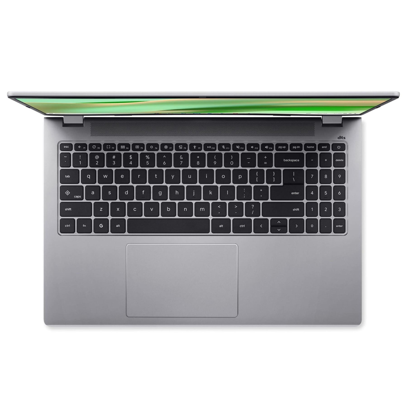 Ноутбук Acer 15.6 Chromebook CB315-7H FHD IPS/Intel C-N50/4GB/128SSD/UMA/ChromeOS/Silver (NX.JUVEU.001)