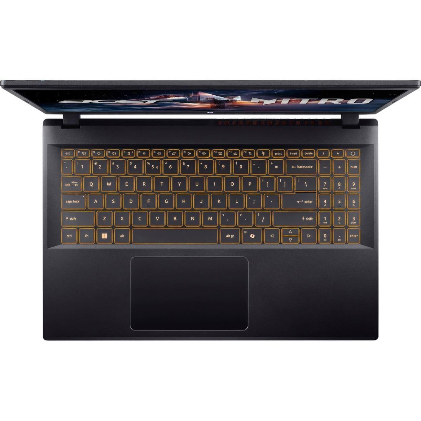 Ноутбук Acer 15.6 Nitro V 15 ANV15-52 FHD IPS/Intel 7-240H/16GB/512SSD/RTX 5050 8GB/DOS/Black (NH.QZ7EU.011)