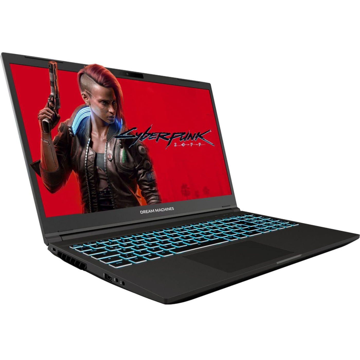 Ноутбук Dream Machines 15.6 RG3050-15 RG3050-15UA83 FHD WVA 144Hz/Intel Core i5-12450H/16GB/512 SSD/RTX 3050 4GB/DOS/Black (RG3050-15UA83)