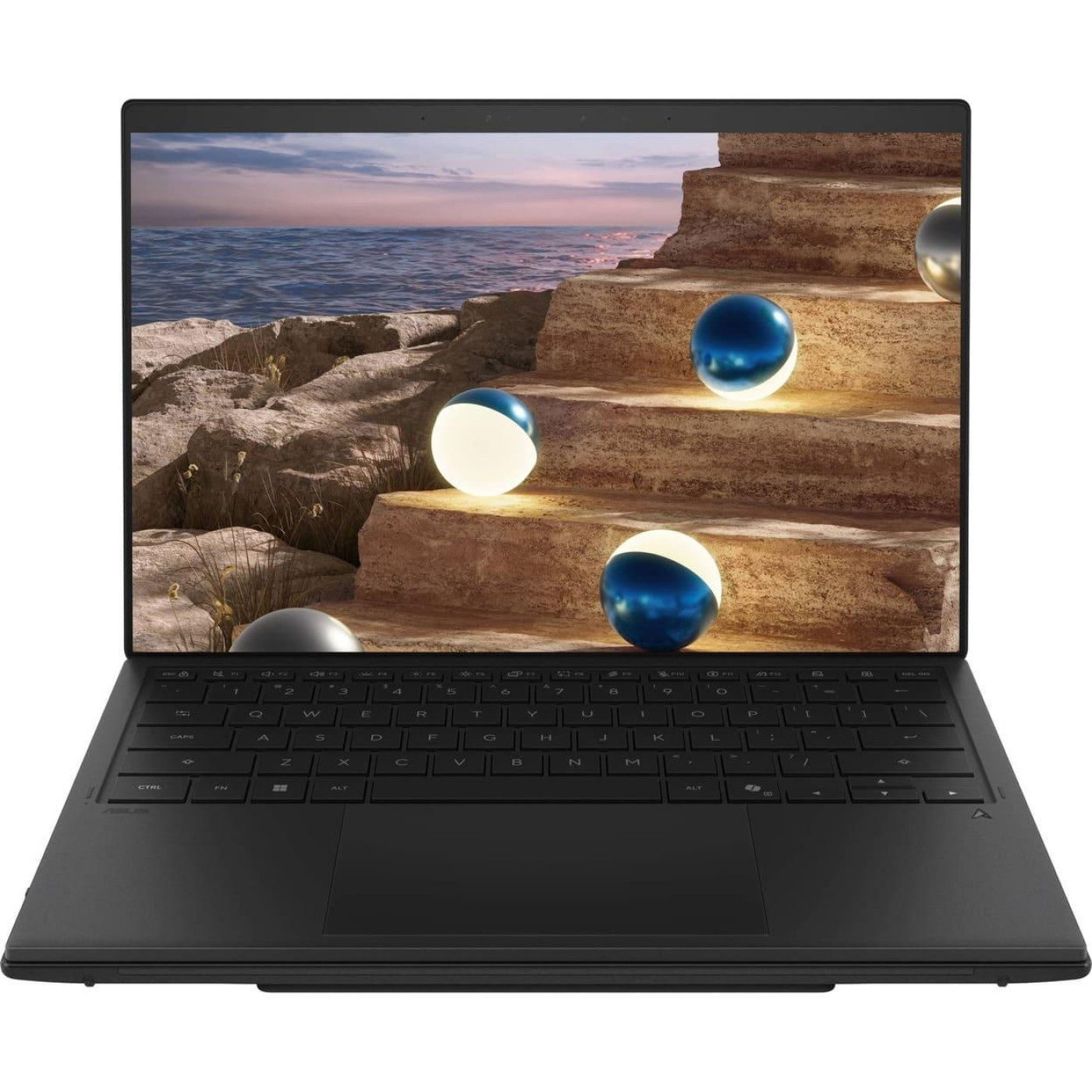 Ноутбук ASUS 28 Zenbook DUO UX8407AA-SN216X 3K OLED 144Hz/Intel Core 9 386H/32GB/2TB/Intel HD/W11P/Moher Gray (90NB16V1-M00A40)