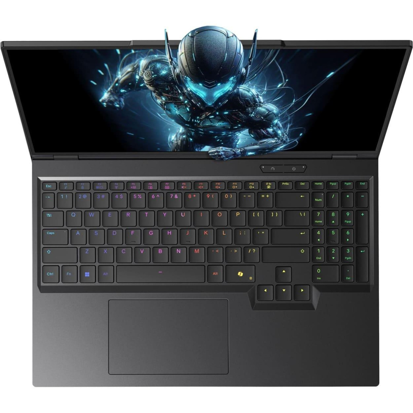 Ноутбук Dream Machines 16 RT5080-16UA22 WQXGA 300Hz/R9-9955HX/32GB/2TB/RTX 5080 16GB/DOS/Black (RT5080-16UA22)