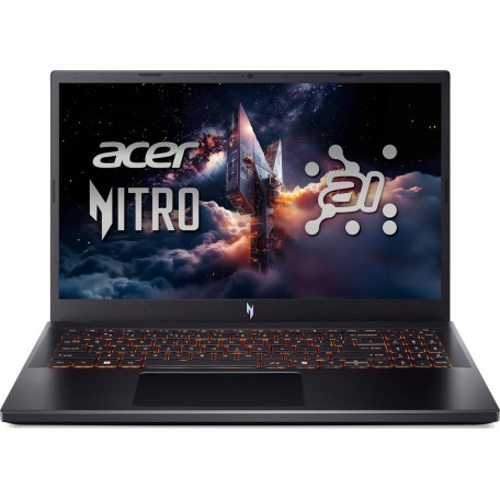 Ноутбук Acer 15 Nitro V 15 ANV15-42-R2DH IPS 1920x1080 165Hz/Ryzen 5 7640HS/16GB/512SSD/RTX 4050/DOS/Black (NH.QV4EU.007)