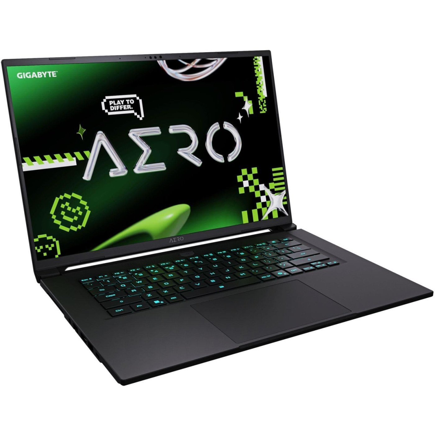 Ноутбук GIGABYTE 16 AERO X16 QHD+ 165Hz/AMD Krachen Ryzen 7/32GB/1TB SSD/NVIDIA RTX 5060 8GB/W11/Black (AERO_X16_1VH93UAC64AH)