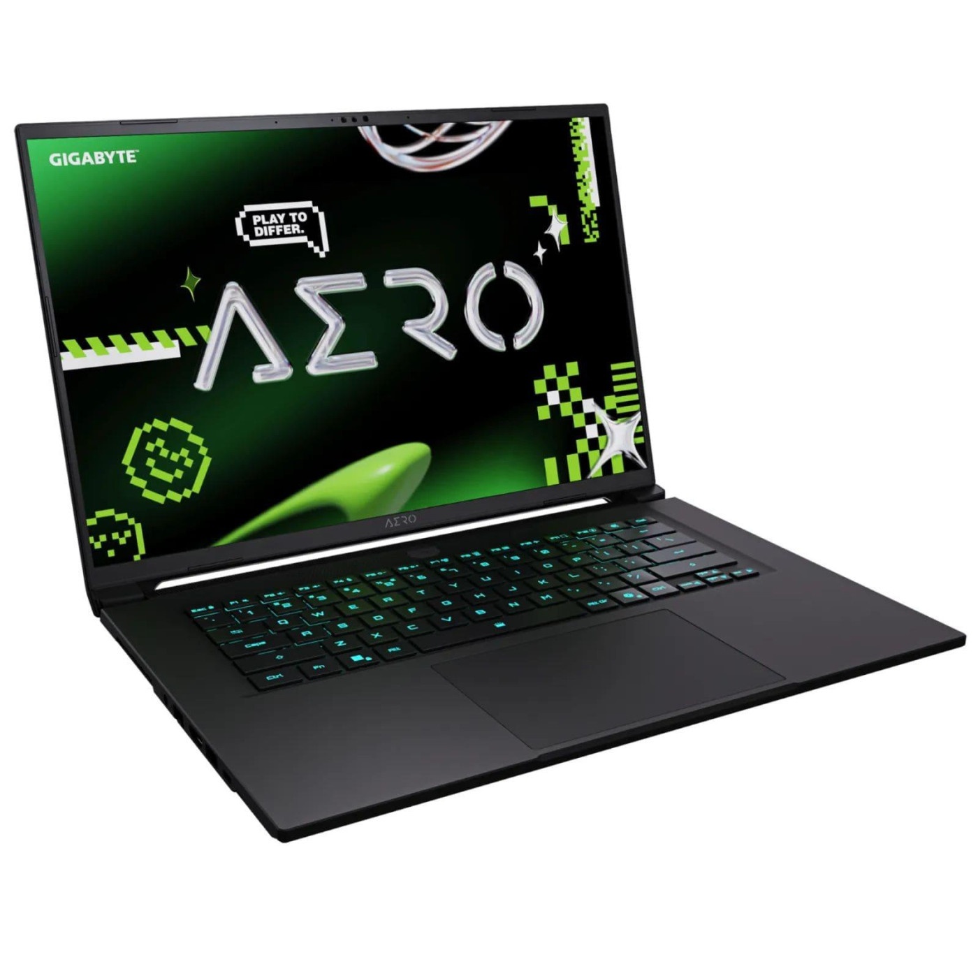 Ноутбук Gigabyte 16 AERO X16 QHD+ 165Hz/AMD Krachen Ryzen 7/16GB/1TB SSD/NVIDIA RTX 5060 8GB/W11/Black (AERO_X16_1VH93UAC94AH)