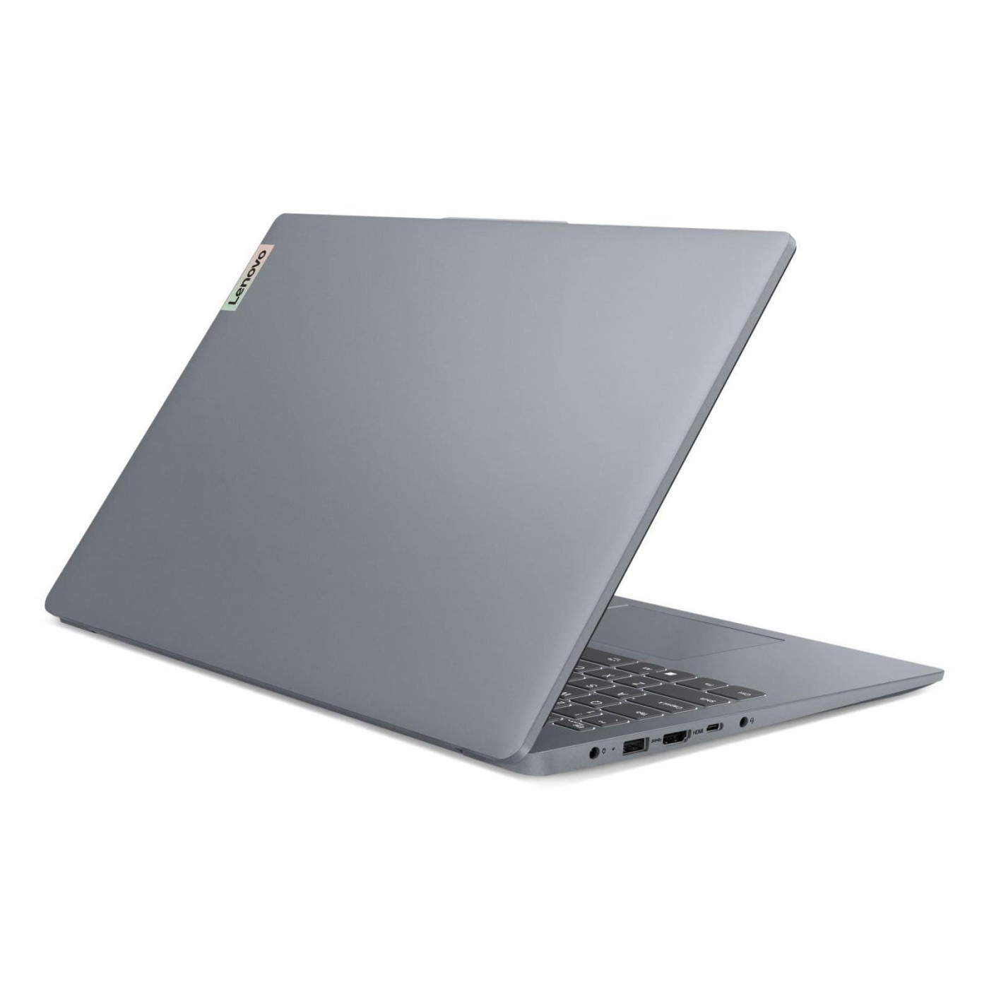 Ноутбук Lenovo 15.6 IdeaPad Slim 3 FHD/Ryzen 3 30/8GB/512 SSD/UMA/DOS/Arctic Grey (82XQ01BCRM) U1