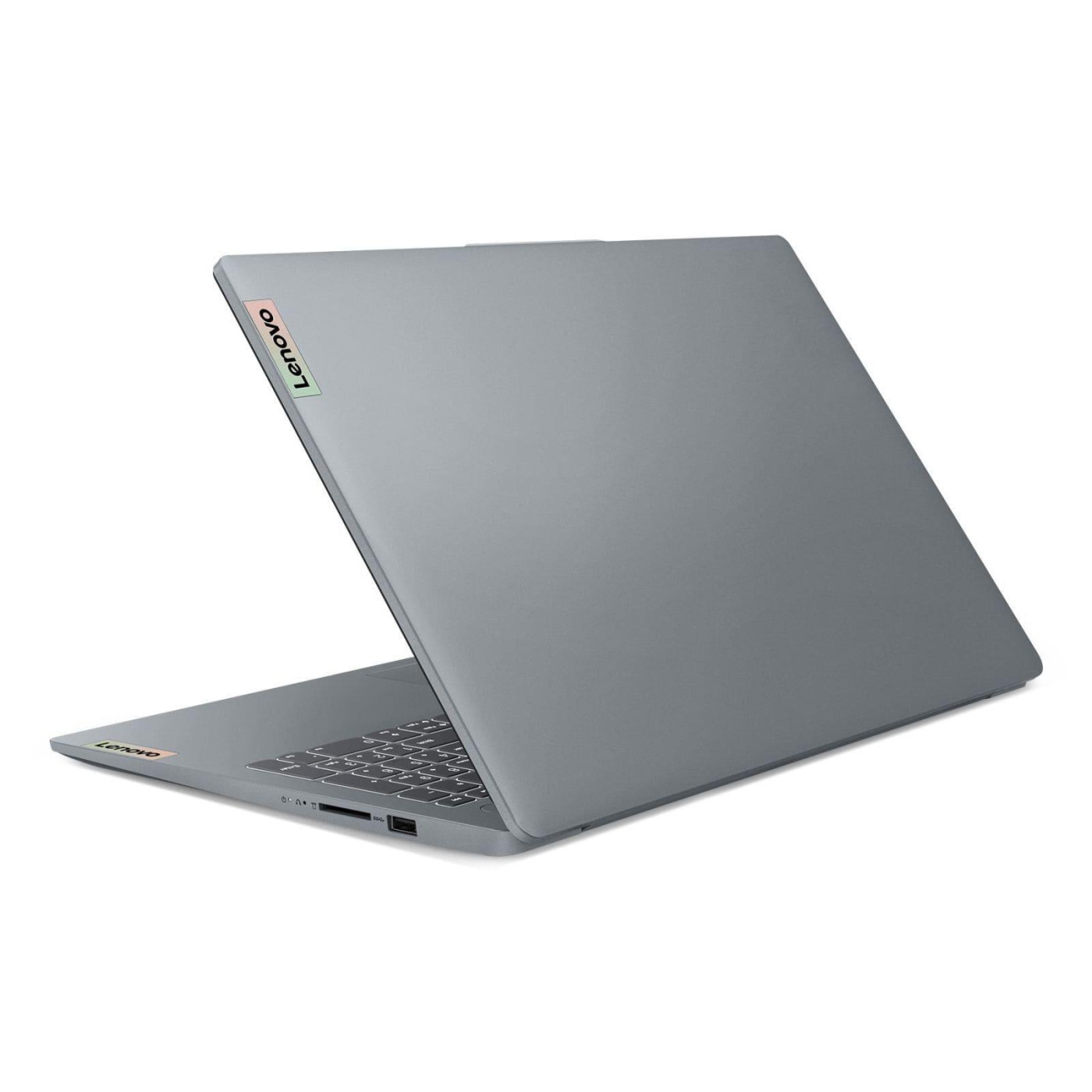 Ноутбук Lenovo 15.6 IdeaPad Slim 3 FHD/Ryzen 3 30/8GB/512 SSD/UMA/DOS/Arctic Grey (82XQ01BCRM) U1
