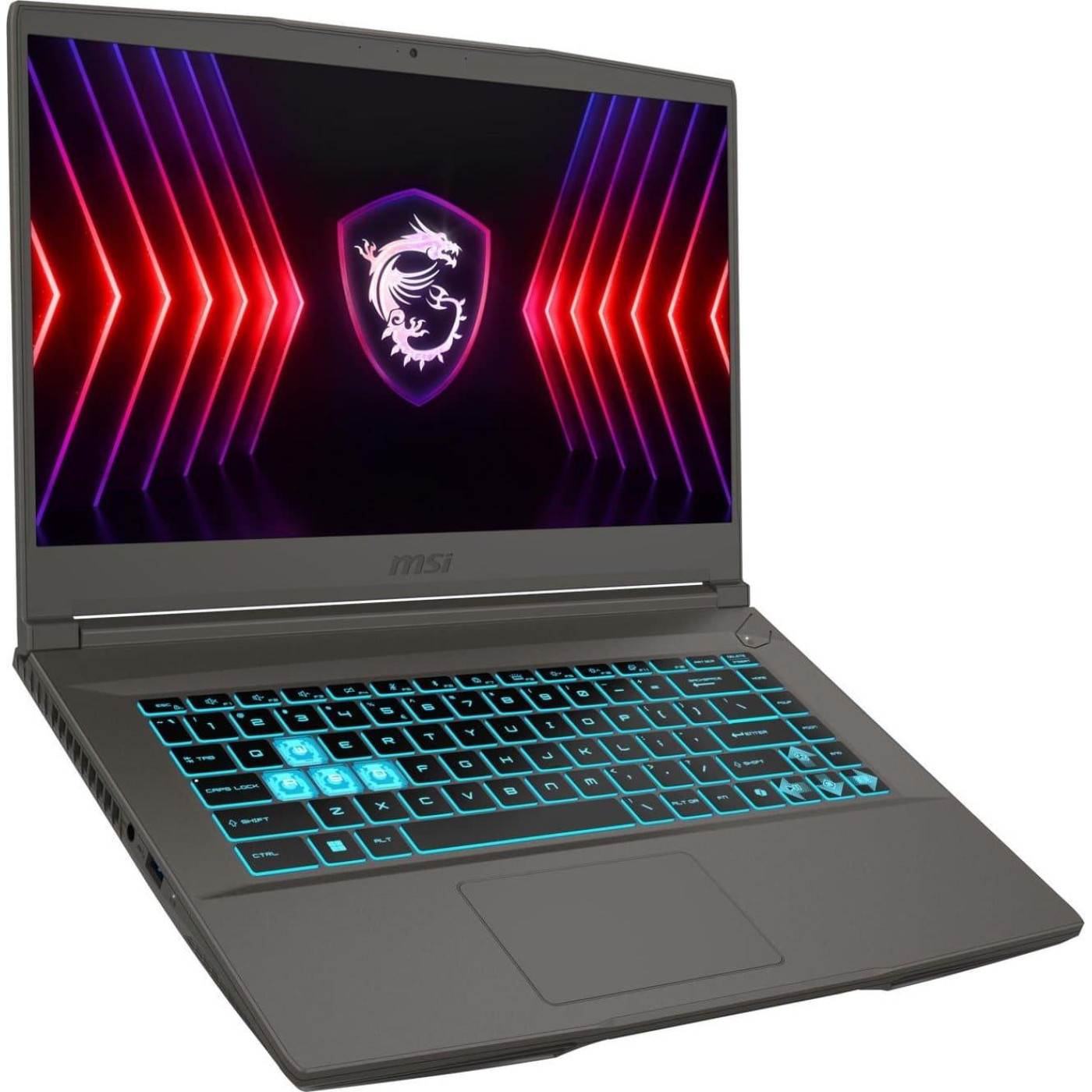 Ноутбук MSI 15.6 Thin 15 B13UC-3423XPL IPS 144Hz/Intel Core i5-13420H/16GB/512 SSD/RTX 3050/DOS/Black (9S7-16R831-3423)