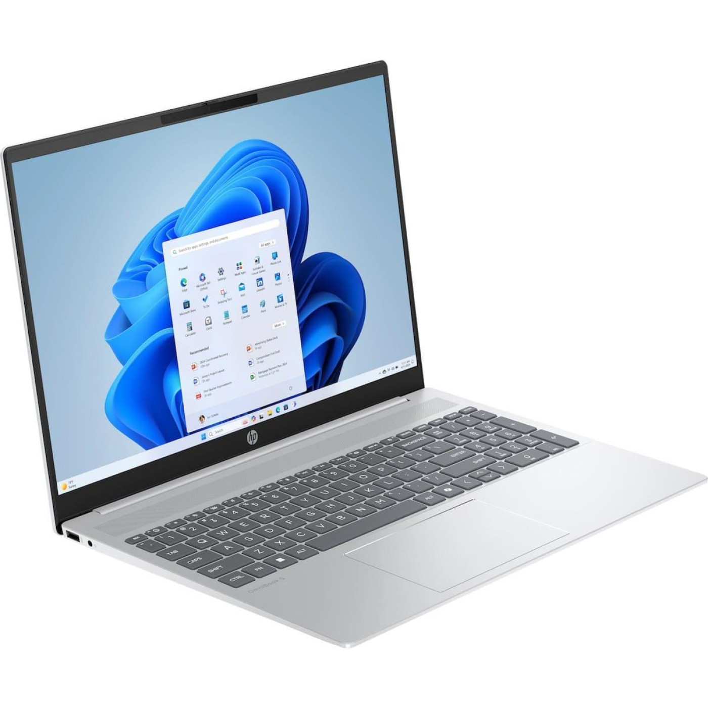 Ноутбук HP 16 OmniBook 5 AI 16-af1030ua 1920x1200 IPS/Intel Core Ultra 7 255U/32GB/1TB/Intel Graphics/DOS/Glacier Silver (D16J0EA)