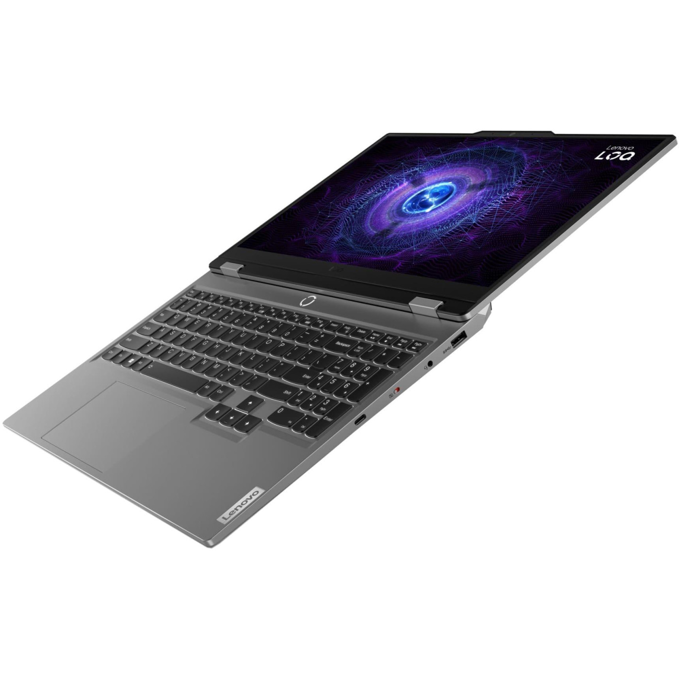 Ноутбук Lenovo 15.6 LOQ 15IRX9 FHD IPS/Intel i5-13450HX/16GB/1TB/RTX 4050/DOS/Luna Gray (83DV01F0RA)