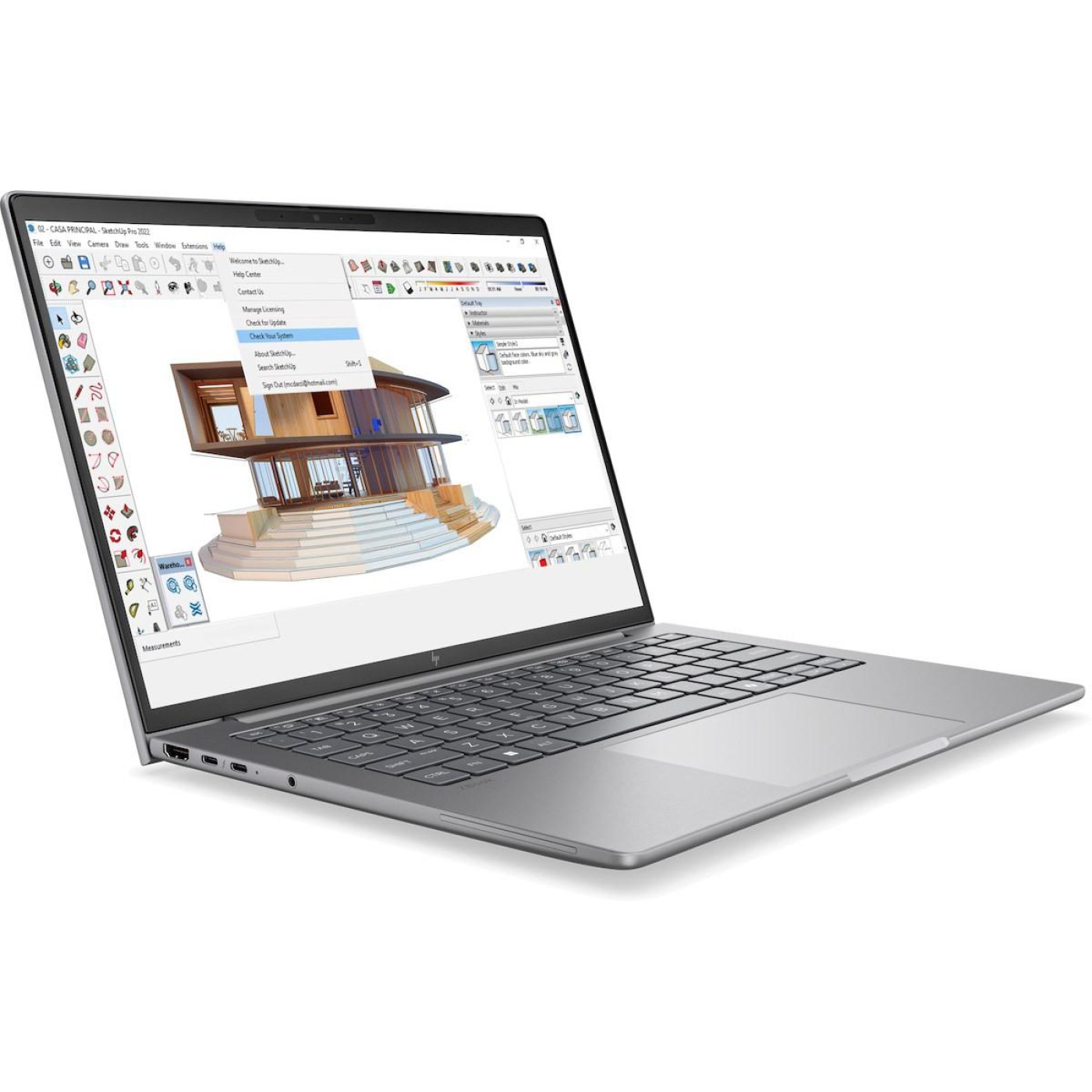 Ноутбук HP 14 ZBook 8 G2a WUXGA IPS/Ryzen 7 PRO 450/32GB/512 SSD/Radeon/DOS (DZ4D3ET)