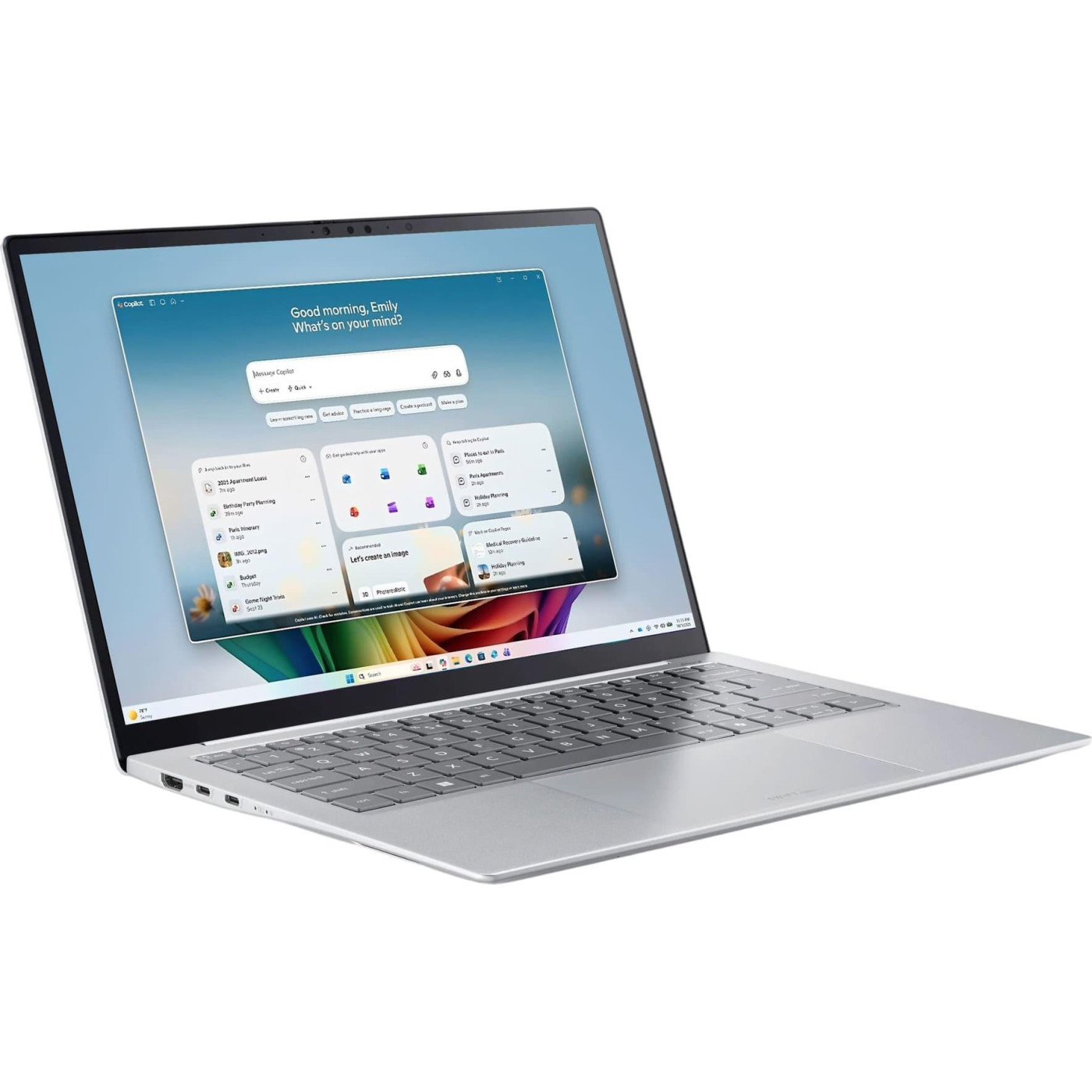 Ноутбук Acer 14 Swift Edge 14 AI SFE14-I51 2.8K OLED/Intel Core Ultra 9 386H/16GB/512 SSD/UMA/W11P/Calcite White (NX.JVQEU.003)