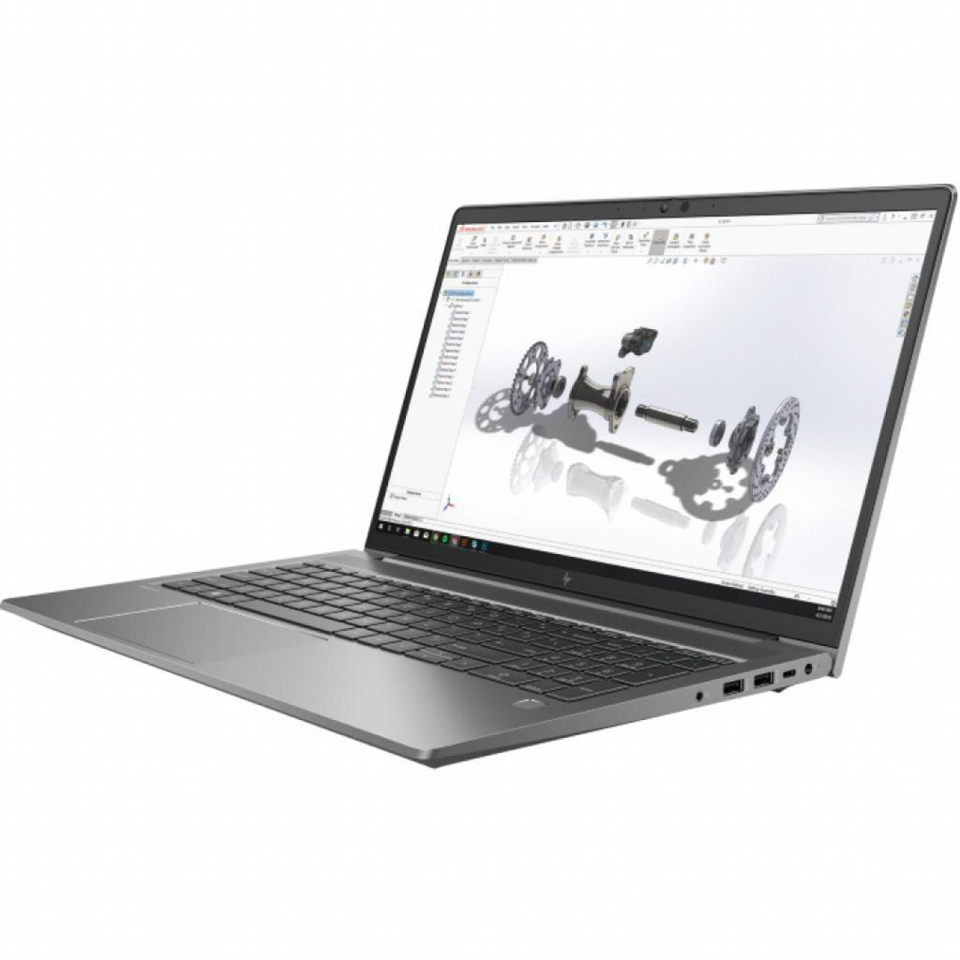 Ноутбук HP 15.6 ZBook Power G7 FHD IPS/Intel Core i5-10300H/16GB/512GB SSD/Intel UHD Graphics/DOS/Pike Silver (10J92AV_V2) Б/в