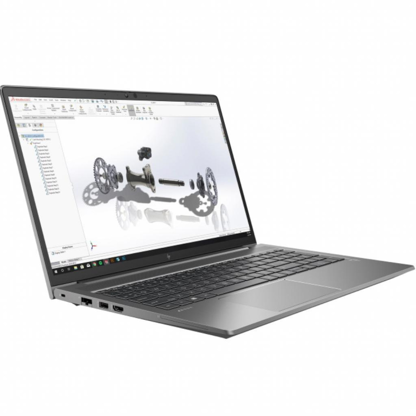 Ноутбук HP 15.6 ZBook Power G7 FHD IPS/Intel Core i5-10300H/16GB/512GB SSD/Intel UHD Graphics/DOS/Pike Silver (10J92AV_V2) Б/в