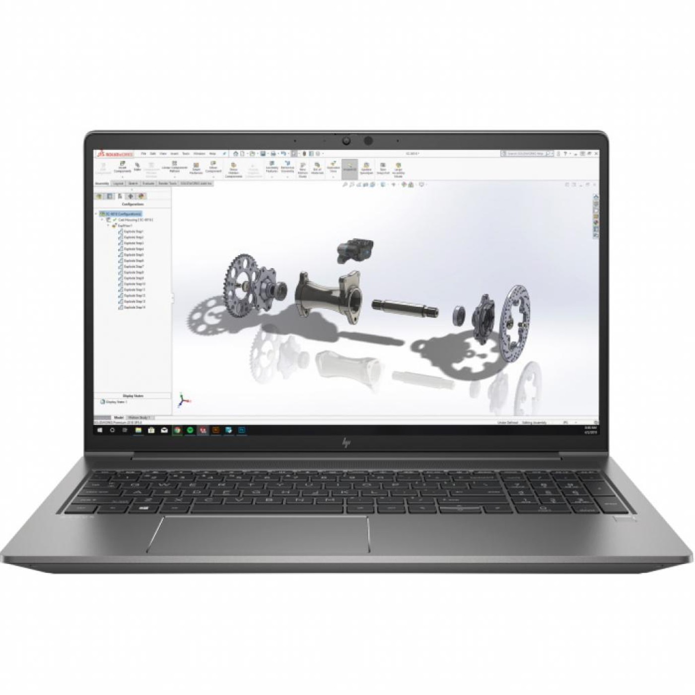 Ноутбук HP 15.6 ZBook Power G7 FHD IPS/Intel Core i5-10300H/16GB/512GB SSD/Intel UHD Graphics/DOS/Pike Silver (10J92AV_V2) Б/в
