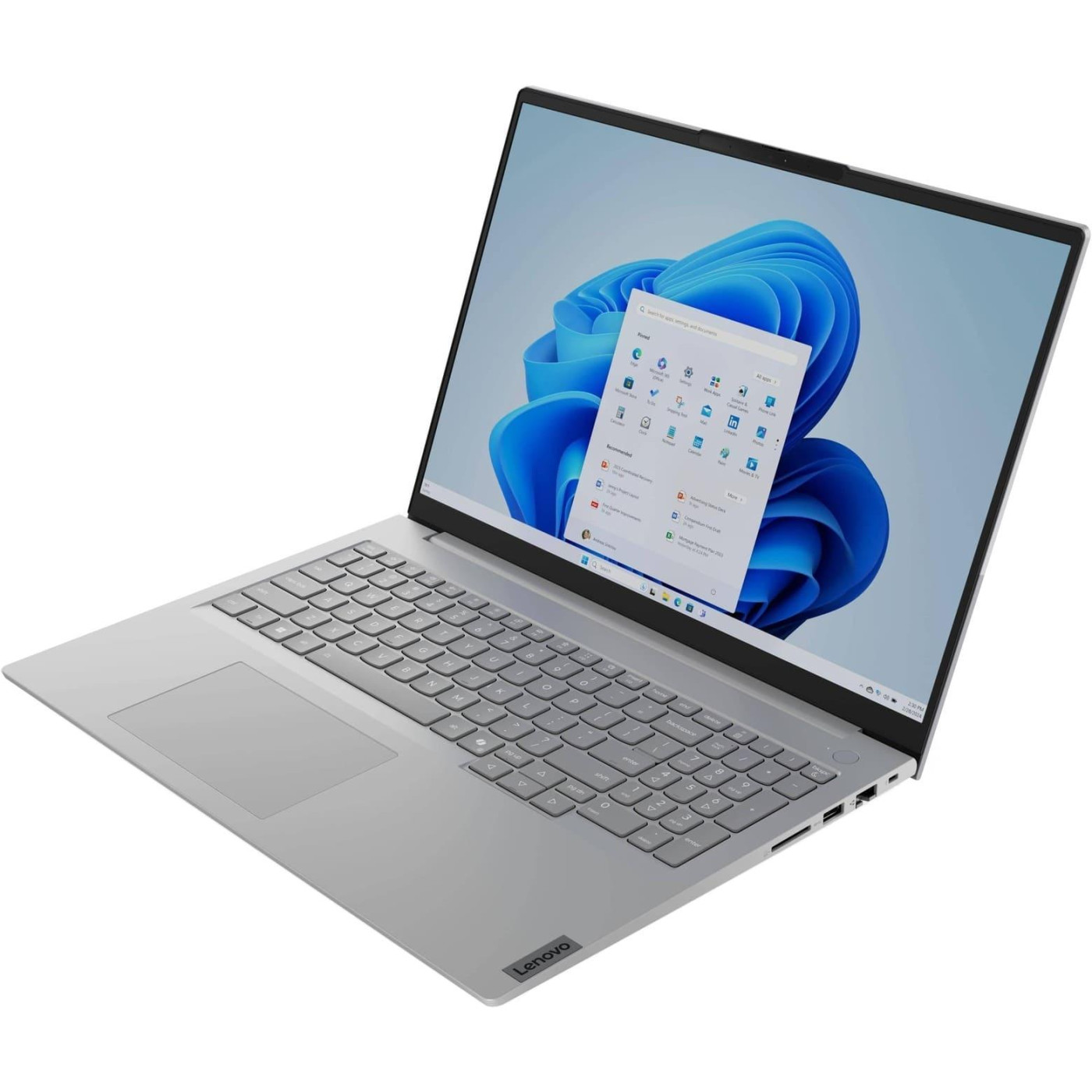 Ноутбук Lenovo 16 ThinkBook 16 G8 IRL 1920x1200 IPS 60Hz/Intel i5-13420H/16GB/512SSD/Intel Graphics/Gray (21SH00JQRA)