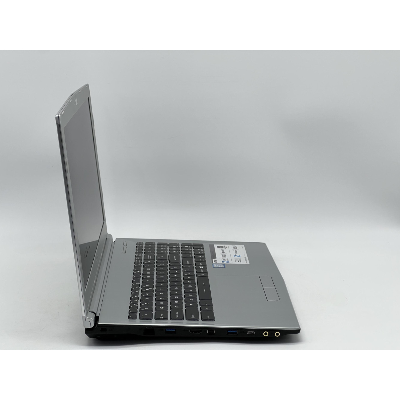 Ноутбук MSI 15.6 Prestige PE62VR 7RF FHD IPS/Intel Core i7-7700HQ/16GB/240GB SSD + 1000GB HDD/NVIDIA GeForce GTX 1060 6GB/DOS/Silver (SH2607323) Б/у