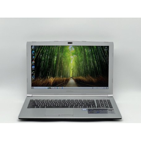 Ноутбук MSI 15.6 Prestige PE62VR 7RF FHD IPS/Intel Core i7-7700HQ/16GB/240GB SSD + 1000GB HDD/NVIDIA GeForce GTX 1060 6GB/DOS/Silver (SH2607323) Б/у