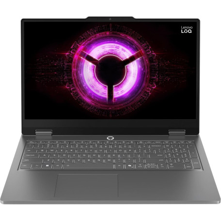 Ноутбук Lenovo 15.6 LOQ 15ARP11 FHD IPS 144Hz/Ryzen 7 170/16GB/512 SSD/RTX 5050 6GB/DOS/Luna Grey (83VACTO1WW)