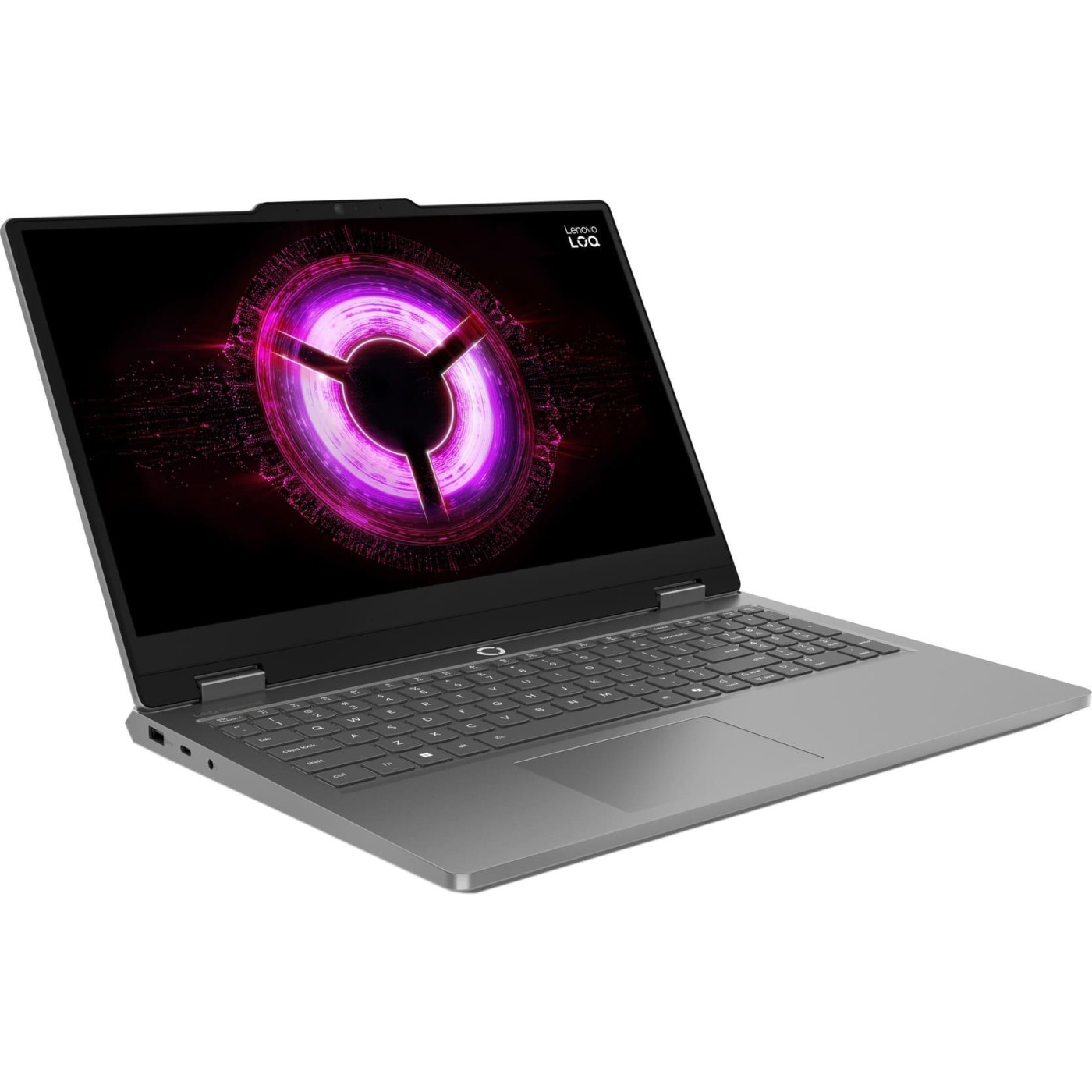 Ноутбук Lenovo 15.6 LOQ 15ARP11 FHD IPS 144Hz/Ryzen 7 170/16GB/512 SSD/RTX 5050 6GB/DOS/Luna Grey (83VACTO1WW)