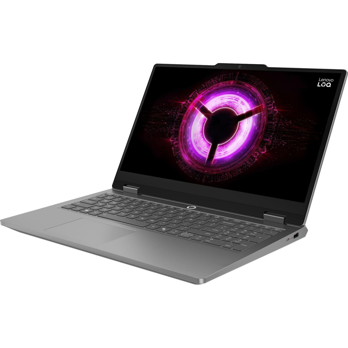 Ноутбук Lenovo 15.6 LOQ 15ARP11 FHD IPS 144Hz/Ryzen 7 170/16GB/512 SSD/RTX 5050 6GB/DOS/Luna Grey (83VACTO1WW)