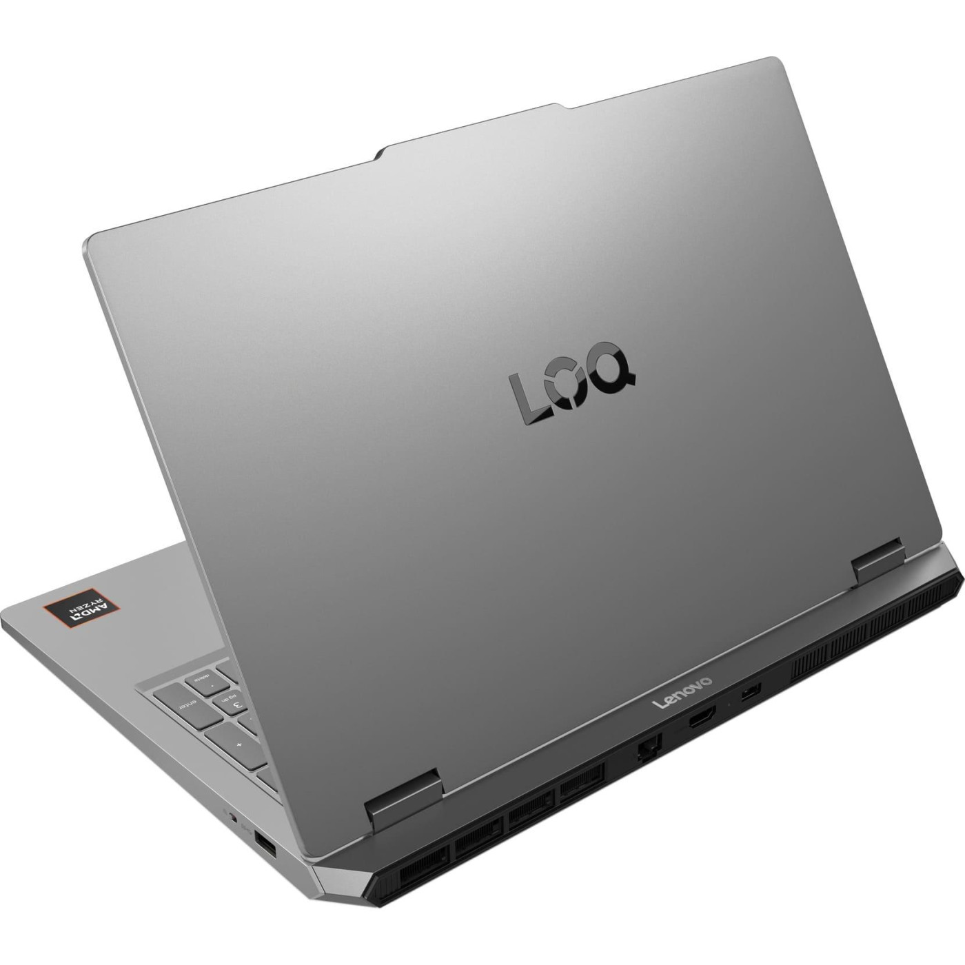 Ноутбук Lenovo 15.6 LOQ 15ARP11 FHD IPS 144Hz/Ryzen 7 170/16GB/512 SSD/RTX 5050 6GB/DOS/Luna Grey (83VACTO1WW)