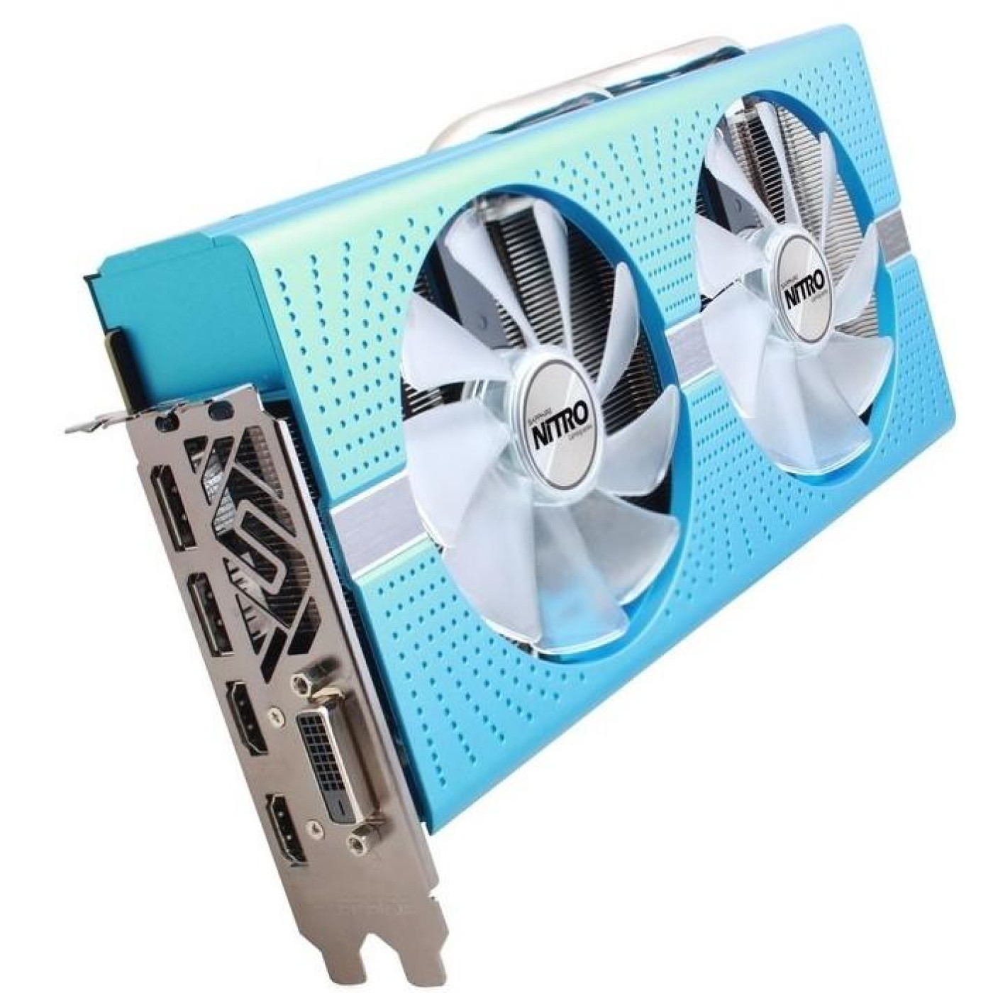Відеокарта Sapphire AMD Radeon RX 580 8Gb Special Edition METAL BLUE NITRO+ (11265-21) (GDDR5, 256 bit, PCI-E 3.0 x16) Б/в