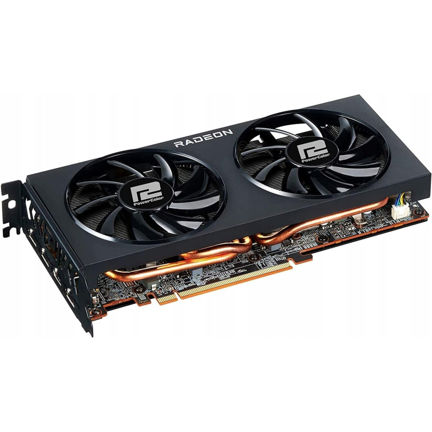 Видеокарта PowerColor AMD Radeon RX 6700 XT 12Gb Fighter (AXRX 6700XT 12GBD6-3DH) (GDDR6, 192 bit, PCI-E v4.0) Б/у