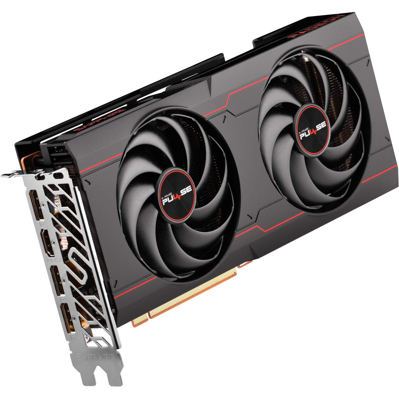 Видеокарта Sapphire AMD Radeon RX 6600 XT 8Gb Pulse OC (11309-03-20G) (GDDR6, 128 bit, PCI-E v4.0) Б/у