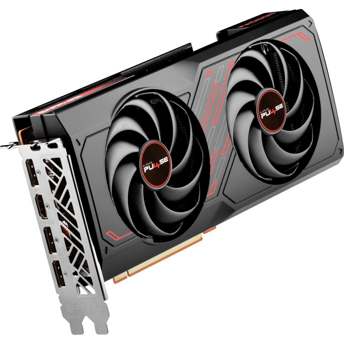 Відеокарта Sapphire AMD Radeon RX 7600 8GB Pulse (11324-01-20G) (GDDR6, 128 bit, PCI-E v4.0 x8)