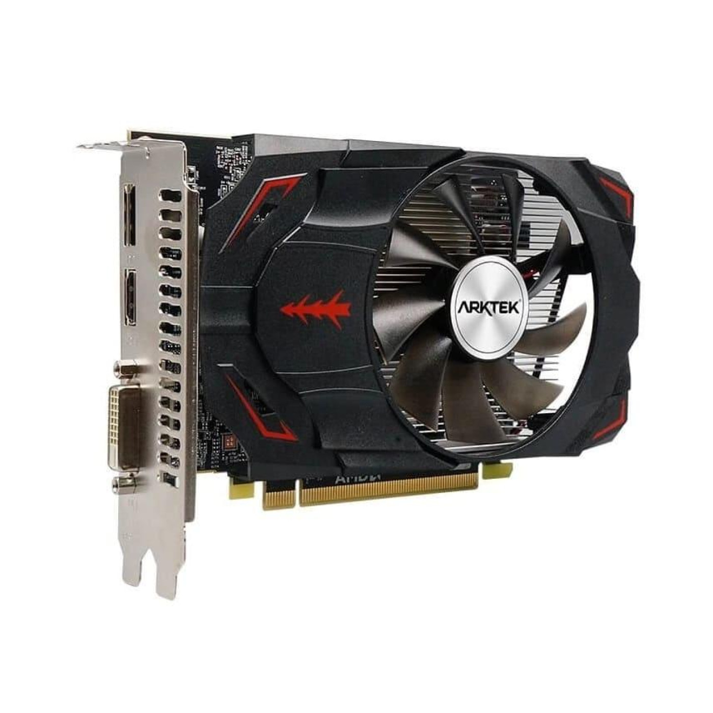 Відеокарта Arktek AMD Radeon RX 550 4GB Cyclops (AKR550D5S4GH1) (GDDR5, 128 bit, PCI-E v3.0 x8)