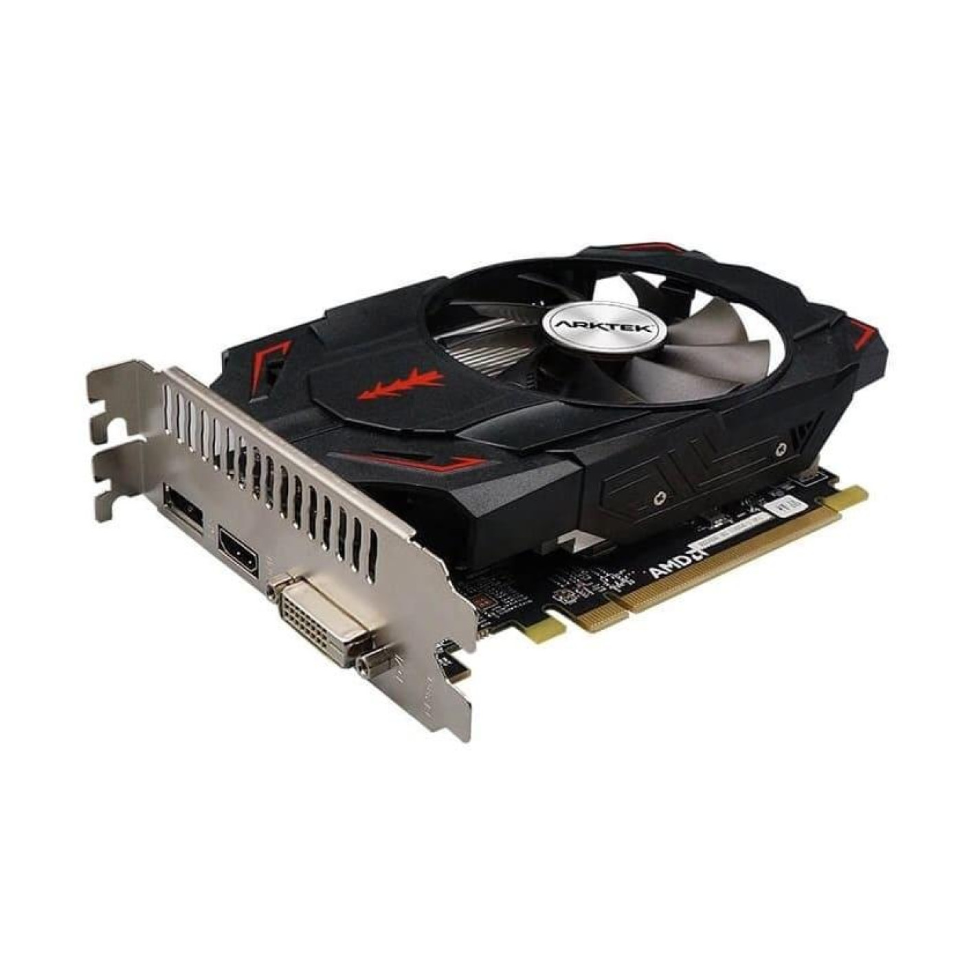 Відеокарта Arktek AMD Radeon RX 550 4GB Cyclops (AKR550D5S4GH1) (GDDR5, 128 bit, PCI-E v3.0 x8)