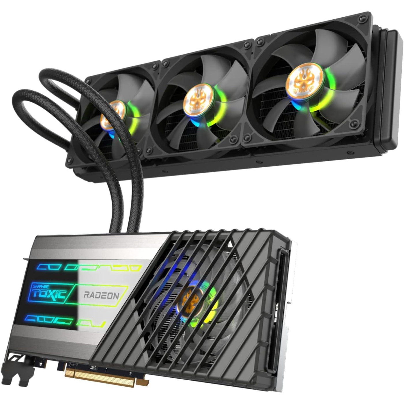 Видеокарта Sapphire AMD Radeon RX 6900 XT 16GB TOXIC Extreme Edition OC (11308-08-20G) (GDDR6, 256 bit, PCI-E v4.0) Б/у