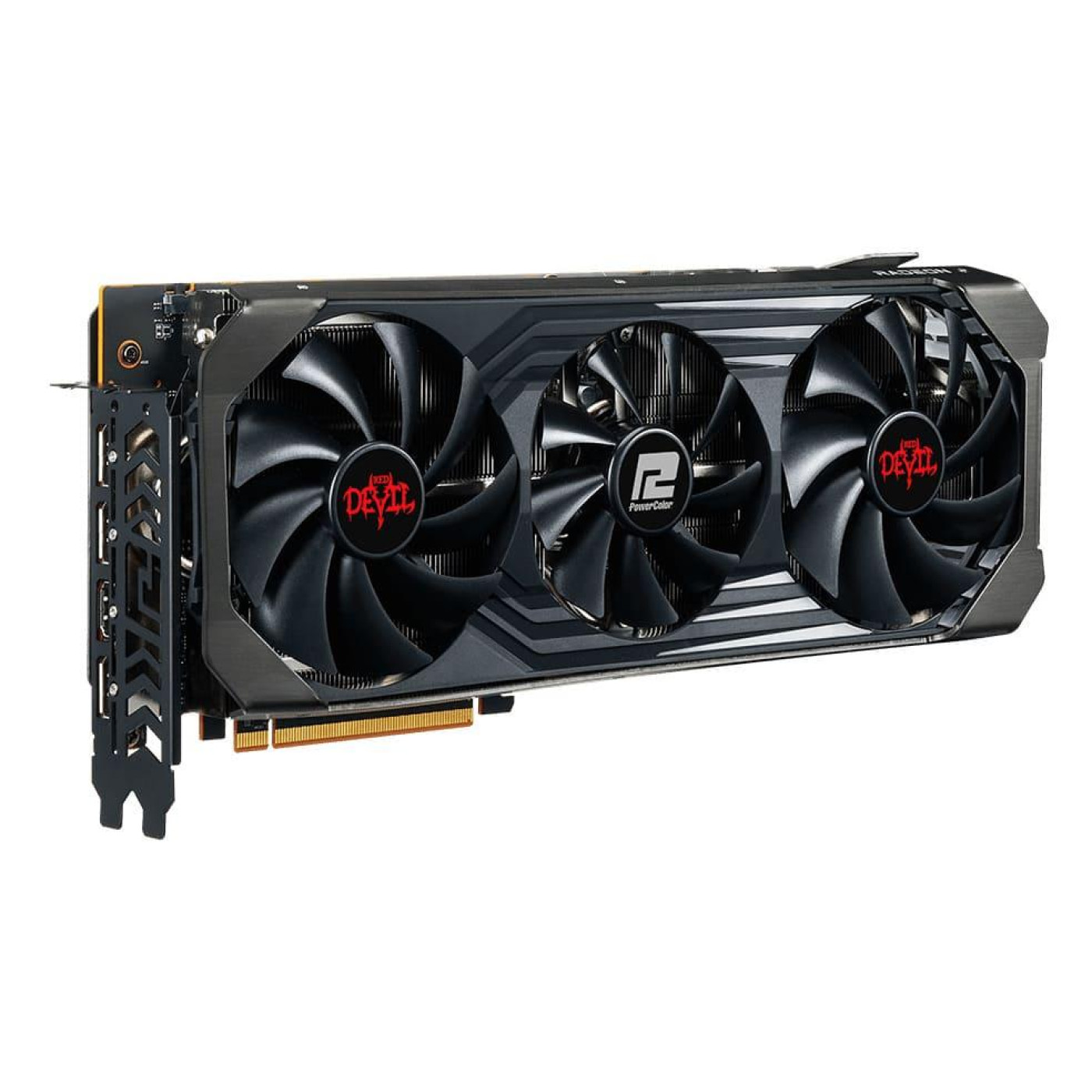 Видеокарта PowerColor AMD Radeon RX 6700 XT 12Gb Red Devil (AXRX 6700XT 12GBD6-3DHE/OC) (GDDR6, 192 bit, PCI-E v4.0) Б/у