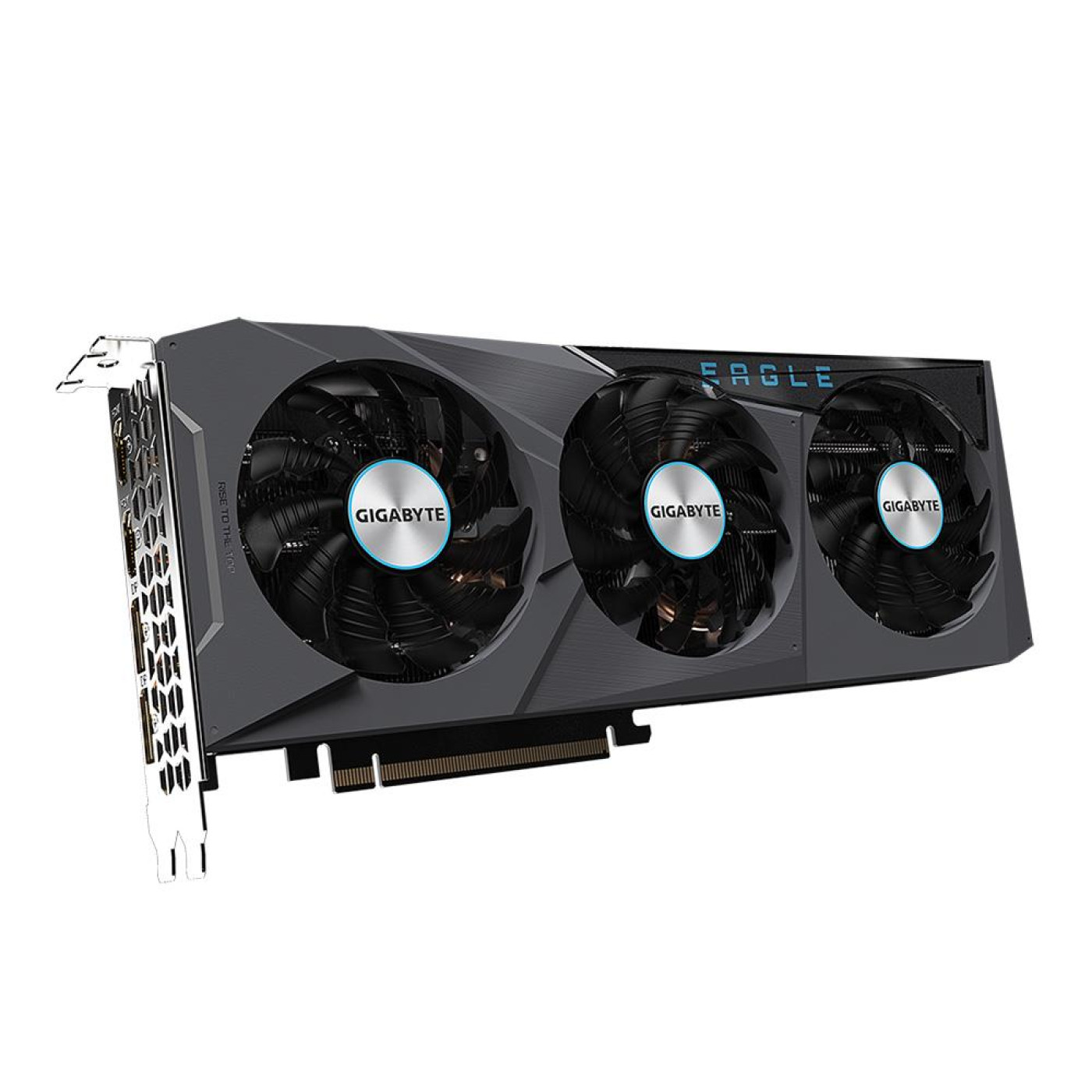 Видеокарта Gigabyte AMD Radeon RX 6700 XT 12Gb Eagle (GV-R67XTEAGLE-12GD) (GDDR6, 192 bit, PCI-E v4.0 x16)