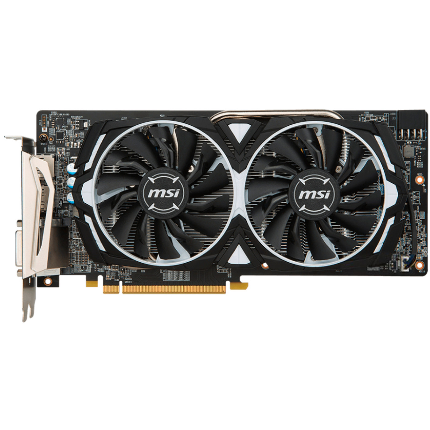 Відеокарта MSI AMD Radeon RX 580 8Gb Armor OC (Radeon RX 580 ARMOR 8G OC) (GDDR5, 256 bit, PCI-E 3.0 x16) Б/в