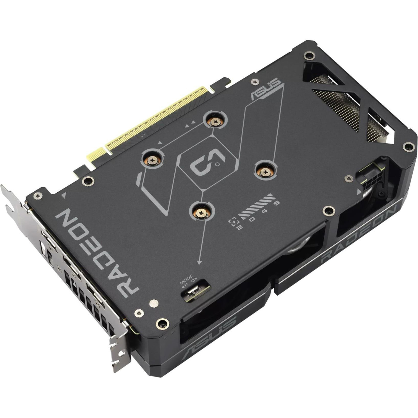 Відеокарта ASUS AMD Radeon RX 9060 8Gb Dual (DUAL-RX9060-8G) (GDDR6, 128 bit, PCI-E v5.0)