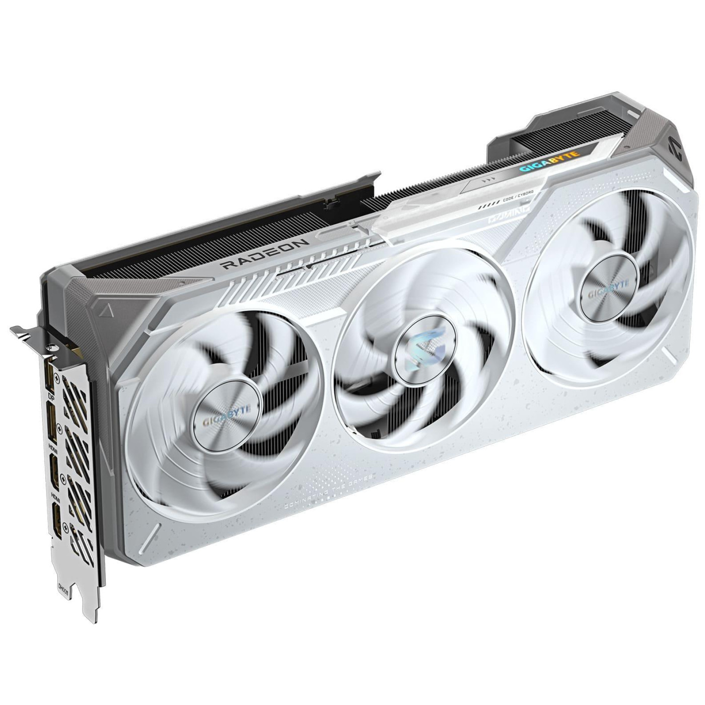 Відеокарта Gigabyte AMD Radeon RX 9070 XT 16GB GAMING OC ICE (GV-R907XGAMINGOCICE-16GD) (GDDR6, 256 bit, PCI-E v5.0 x16)