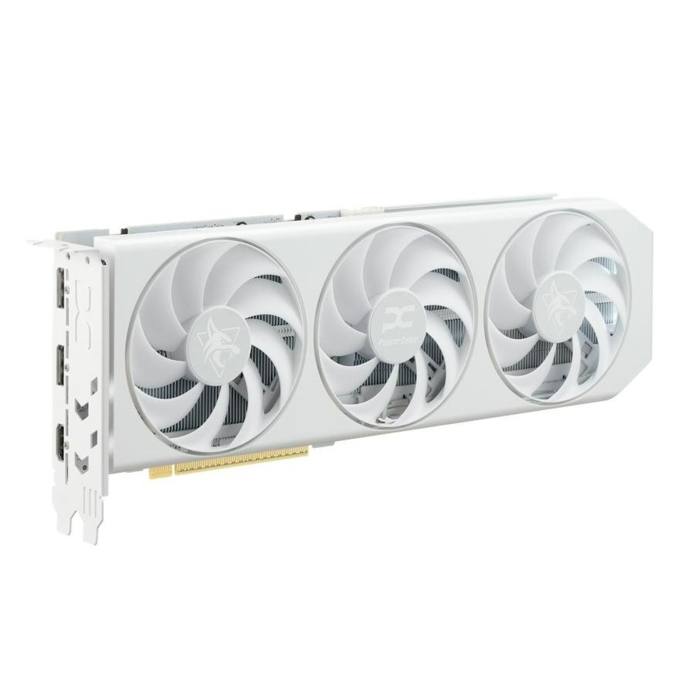 Відеокарта PowerColor AMD Radeon RX 9060 XT 16GB Hellhound Spectral White (RX9060XT 16G-L/OC/WHITE) (GDDR6, 128 bit, PCI-E v5.0 x16)