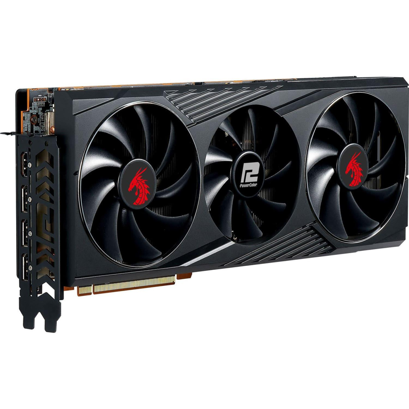 Відеокарта PowerColor AMD Radeon RX 6800 XT 16Gb Red Dragon (AXRX 6800XT 16GBD6-3DHR/OC) (GDDR6, 256 bit, PCI-E v4.0) Б/в