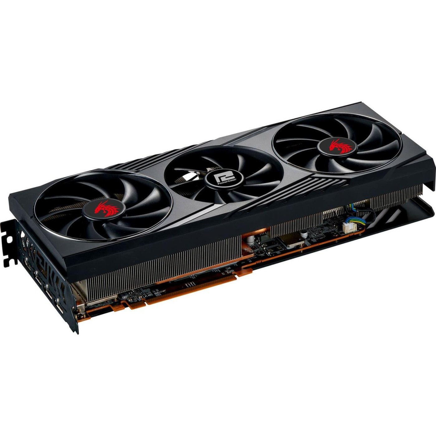 Відеокарта PowerColor AMD Radeon RX 6800 XT 16Gb Red Dragon (AXRX 6800XT 16GBD6-3DHR/OC) (GDDR6, 256 bit, PCI-E v4.0) Б/в
