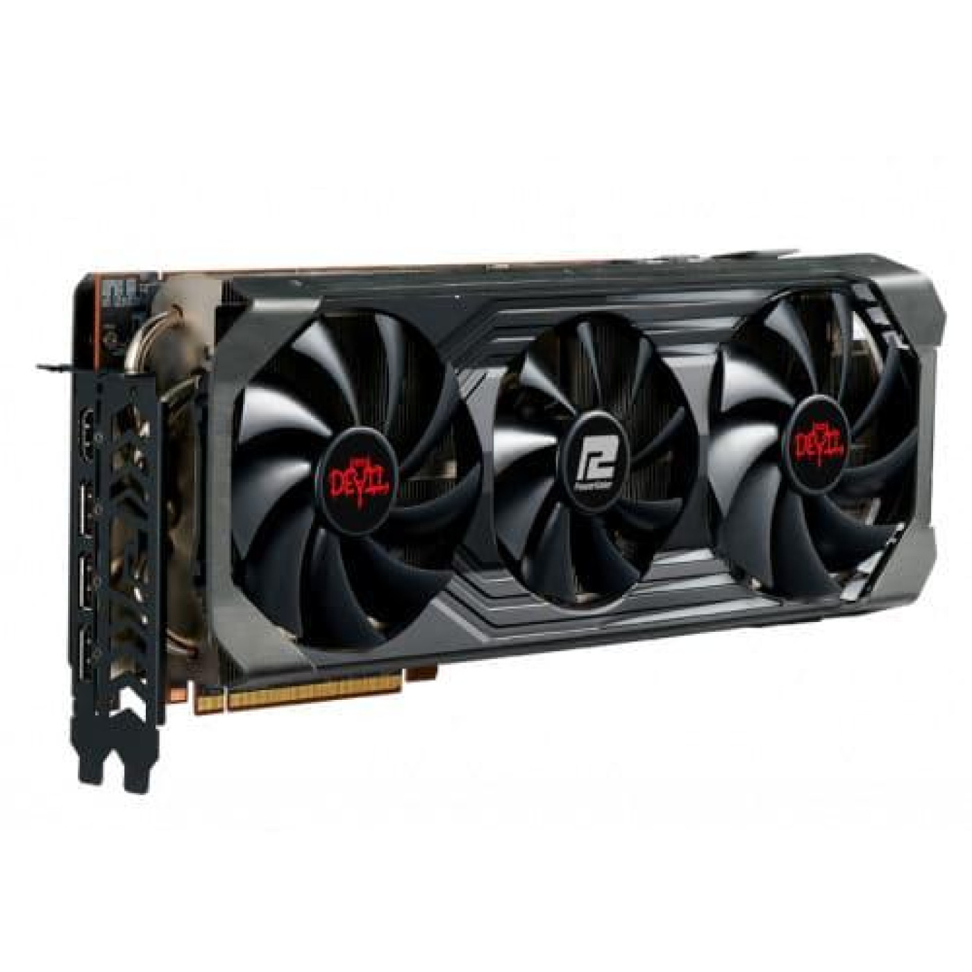 Видеокарта PowerColor AMD Radeon RX 6900 XT 16Gb Red Devil (AXRX 6900XT 16GBD6-3DHE/OC) (GDDR6, 256 bit, PCI-E v4.0) Б/у,U1
