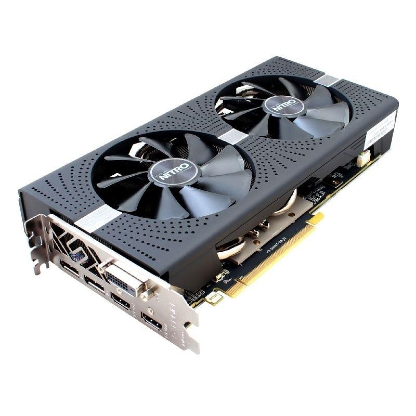 Видеокарта Sapphire AMD Radeon RX 580 4Gb Nitro+ (11265-07) (GDDR5, 256 bit, PCI-E 3.0 x16) Б/у