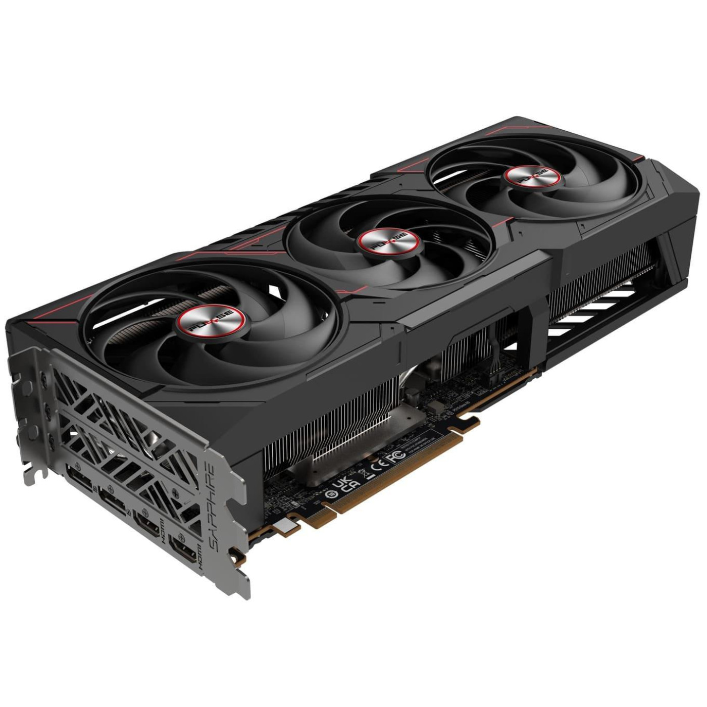 Видеокарта Sapphire AMD Radeon RX 9070 XT 16GB PULSE Gaming OC (11348-03-20G) (GDDR6, 256 bit, PCI-E v5.0 x16)
