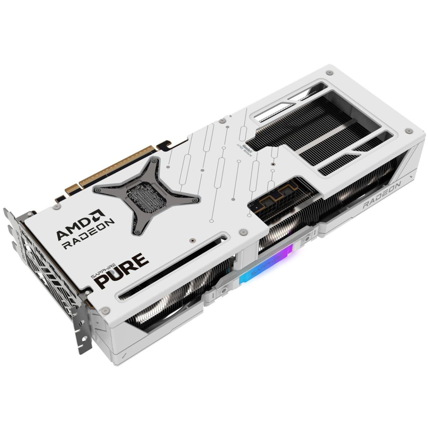 Видеокарта Sapphire AMD Radeon RX 9070 16GB PURE Gaming OC (11349-02-20G) (GDDR6, 256 bit, PCI-E v5.0 x16)