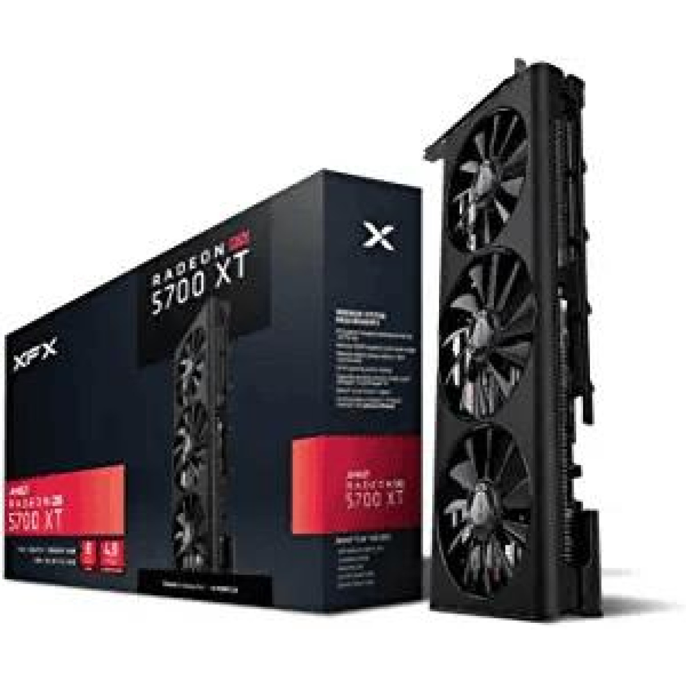 Відеокарта XFX AMD Radeon RX 5700 XT 8GB Triple Dissipation (RX-57XT83LD8) (GDDR6, 256 bit, PCI-E v4.0 x16) Б/в